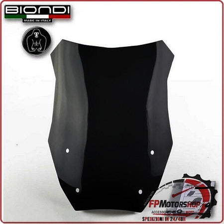 [BI8010483] CUPOLINO PARABREZZA TOURING PER MOTO BMW R1300 GS 2023> FUME' SCURO BIONDI 8010483