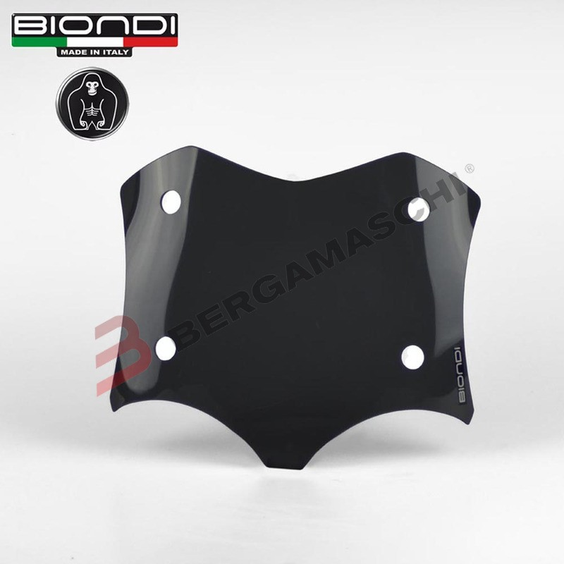 CUPOLINO PARABREZZA PER MOTO GUZZI V85TT 2019> BASSO FUME SCURO BIONDI 8010383