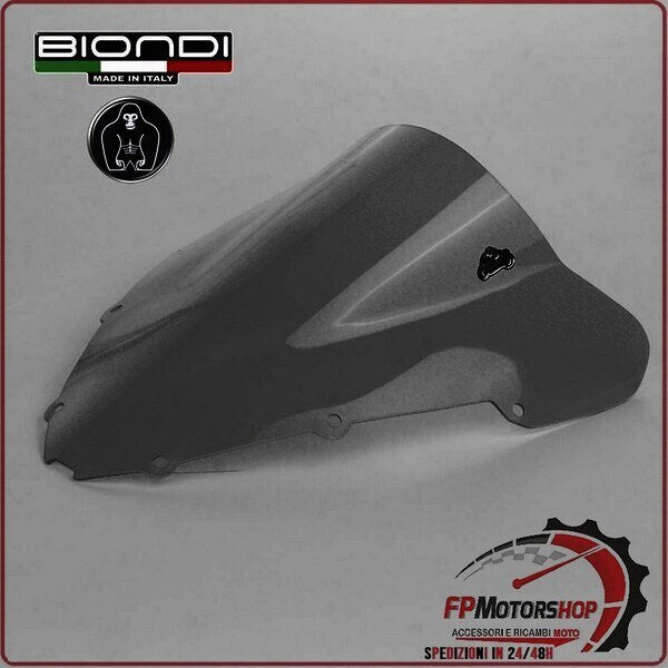 [BI8010110] CUPOLINO PARABREZZA MOTO PER HONDA CBR 600F 2001>2004 FUME BIONDI 8010110