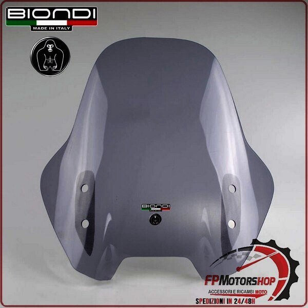 [BI8010314] CUPOLINO PARABREZZA MOTO PER KAWASAKI VERSYS 650 FUME BIONDI 8010314 2010>2012