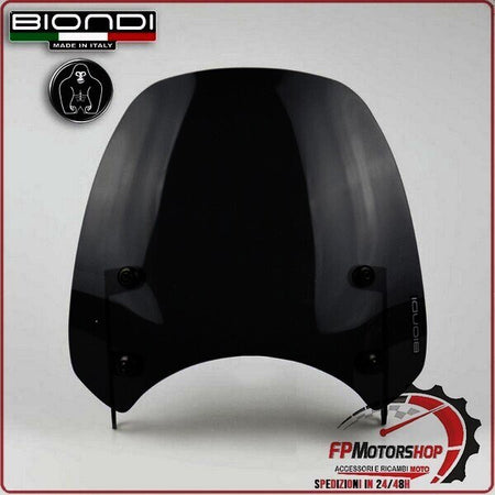 [BI8010465] CUPOLINO PARABREZZA MOTO PER VOGE TROFEO 300/500 2021> SPORT FUME' SCURO BIONDI 8010465