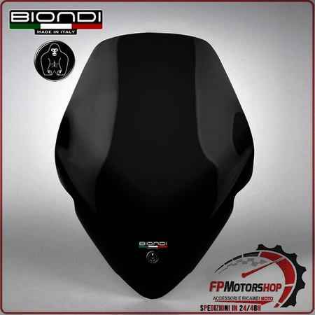 CUPOLINO PARABREZZA SCOOTER PER YAMAHA T-MAX 500 2000>2007 FUME BIONDI 8010166