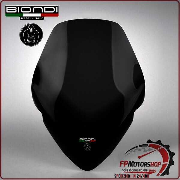 CUPOLINO PARABREZZA SCOOTER PER YAMAHA T-MAX 500 2000>2007 FUME BIONDI 8010166