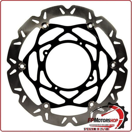 [R9360170] DISCO FRENO PER MOTO YAMAHA WR450F 03>09 ANTERIORE EBC SMX6017 FLOTTANTE 250MM