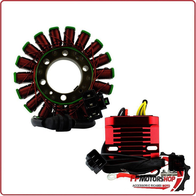 [V831500111] KIT STATORE MAGNETE + REGOLATORE PER MOSFET TRIUMPH STREET TRIPLE 675R RM STATOR RMS900-107636