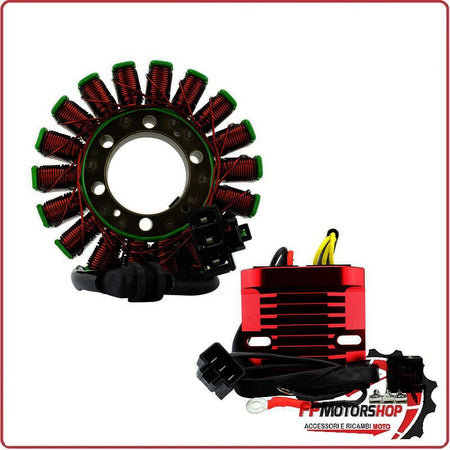 [V831500111] KIT STATORE MAGNETE + REGOLATORE PER MOSFET TRIUMPH STREET TRIPLE 675R RM STATOR RMS900-107636