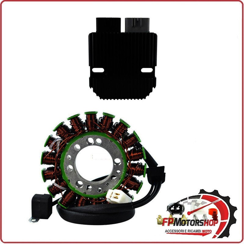 [V831500128] KIT STATORE MAGNETE + REGOLATORE PER TRIUMPH DAYTONA 675 06-20 RM STATOR RMS020-108026
