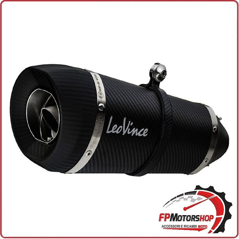 [LV8482SNU] TERMINALE SCARICO COMPLETO CARBON PER YAMAHA YZF-R6 06-21 LEOVINCE 8482SNU