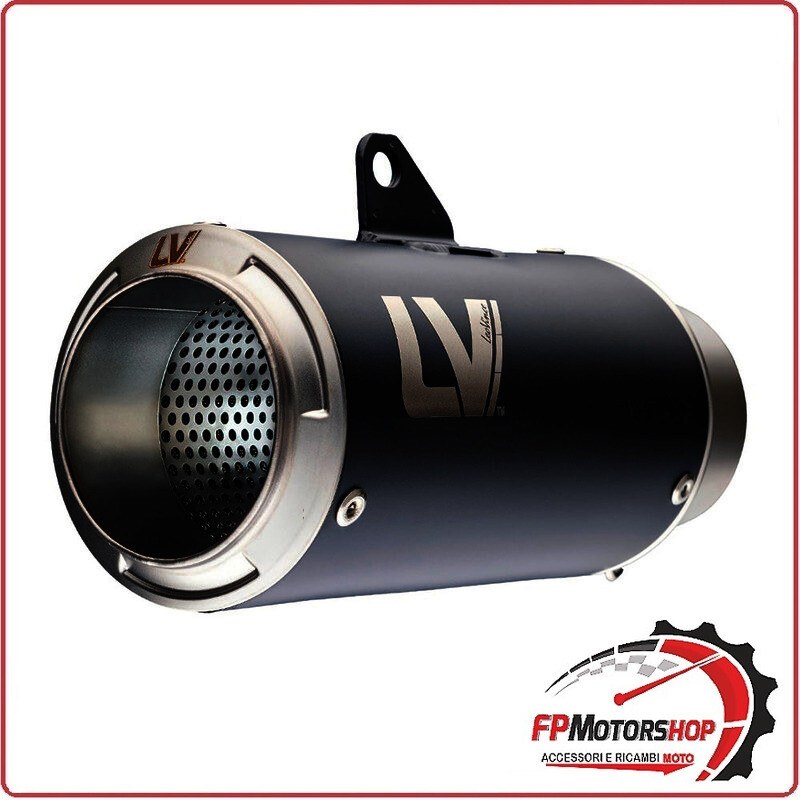 [LV15403BU] TERMINALE DI SCARICO NERO PER MOTO YAMAHA YZF-R6 06-21 LEOVINCE 15403BU