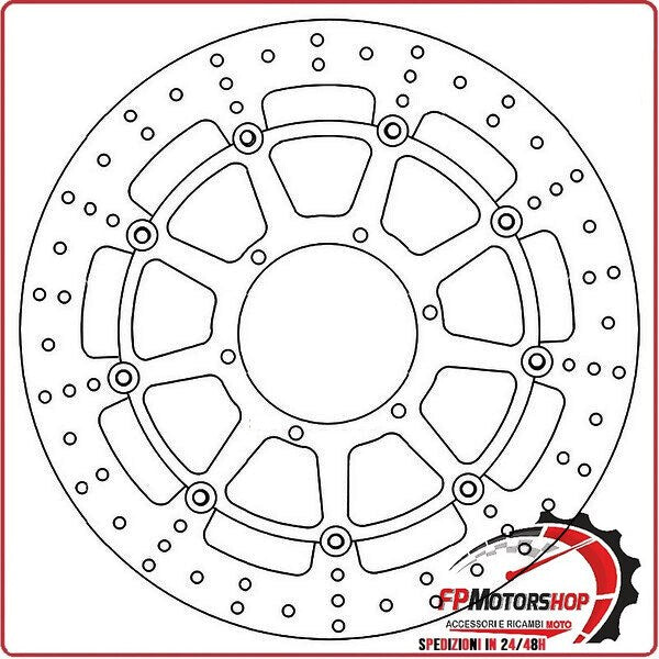 [FD013001] DISCO FRENO MOTO PER FMD0130RX FERODO HONDA CBR RR 929 00>01 954 02>03