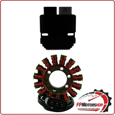 [V831500121] KIT STATORE MAGNETE + REGOLATORE PER BMW S 1000 R/RR 09-17 RM STATOR