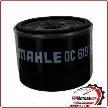 [E177108] FILTRO OLIO PER MOTO BMW F800 09> R1200 / R1250 13> MAHLE OC619 ESTERNO