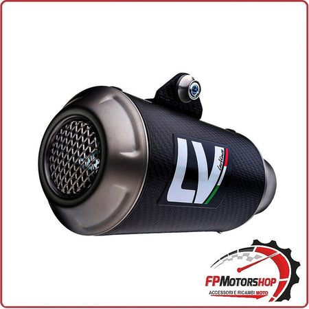 [LV15204C] TERMINALE DI SCARICO CARBON PER KAWASAKI Z900 17-19 LEOVINCE 15204C OMOLOGATO