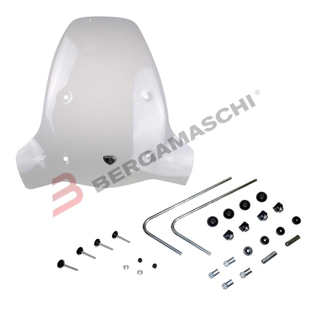 KIT PARABREZZA+ATTACCHI PER PIAGGIO LIBERTY S 50/125/150/200 06 BIONDI