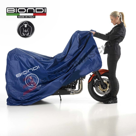 TELO COPRIMOTO IMPERMEABILE FELPATO COPRI MOTO PER ENDURO BIONDI 5535014