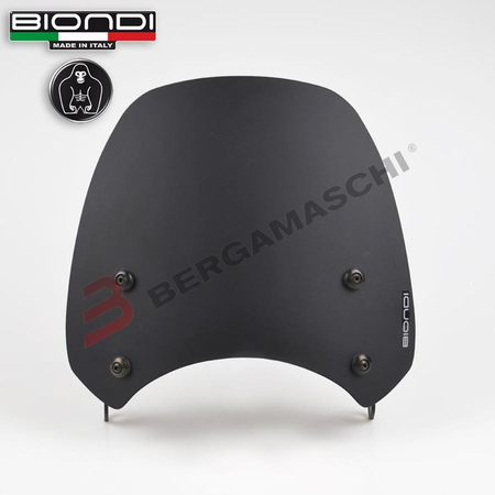 CUPOLINO PARABREZZA PER MOTO VOGE TROFEO 300/500 21> SPORT NERO SATINATO BIONDI