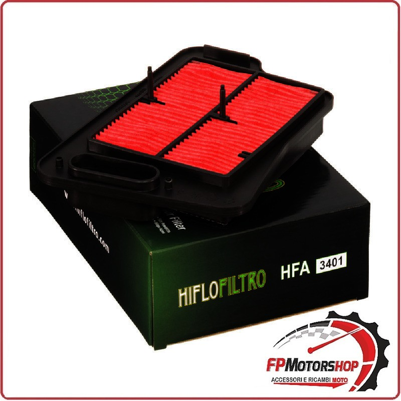 FILTRO ARIA PER MOTO SCOOTER SUZUKI BURGMAN 400 07>16 HIFLO HFA3401