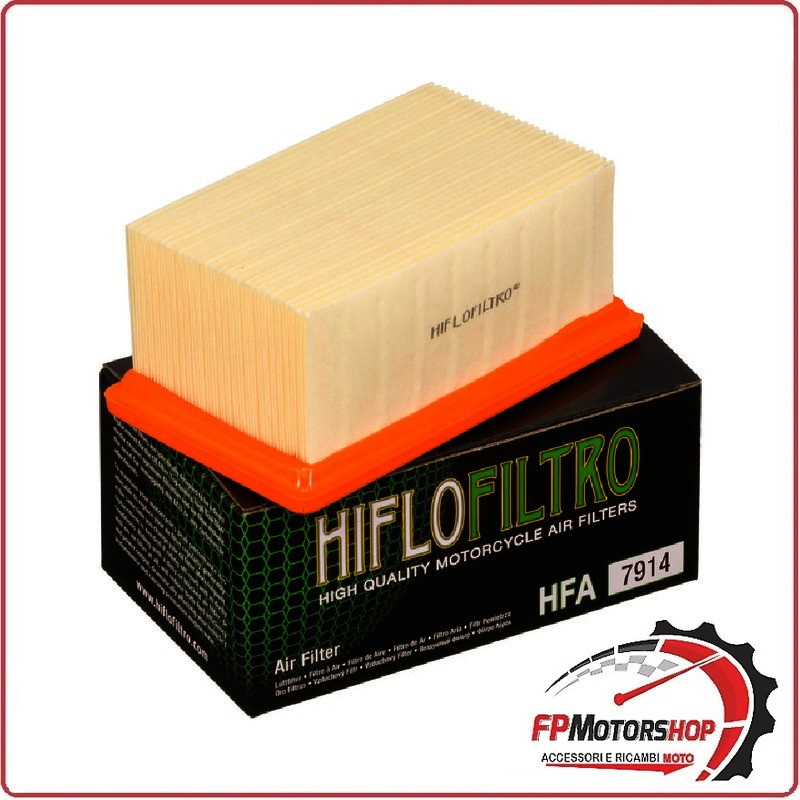 FILTRO ARIA MOTO PER BMW R1200 GS/R/RT 2010>2012 HIFLO HFA7914