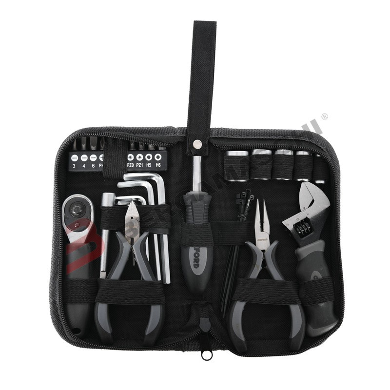 KIT UTENSILI PRO OXFORD OX770 SET ASTUCCIO CHIAVI PER MANUTENZIONE MOTO SCOOTER
