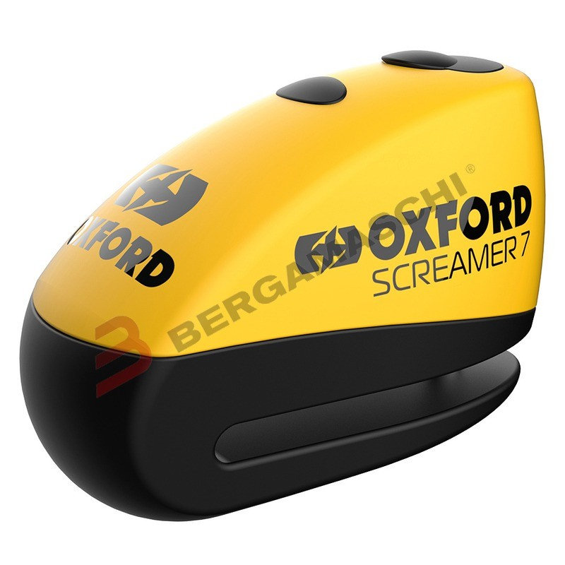 ANTIFURTO BLOCCADISCO SCREAMER 7mm CON ALLARME 100dB PER MOTO OXFORD LK290