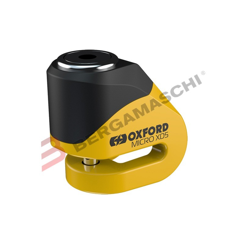ANTIFURTO BLOCCADISCO MICRO XD5 PERNO 5,5mm PER MOTO SCOOTER OXFORD LK205