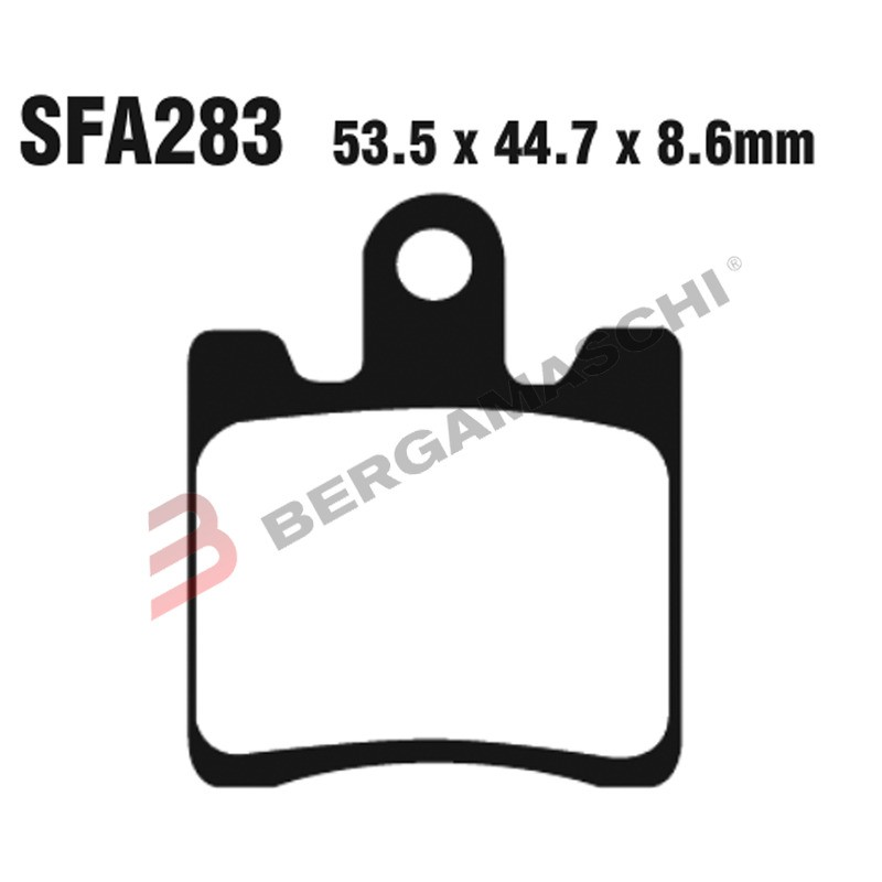 PASTIGLIE FRENO PER SUZUKI BURGMAN 250/400 ANTERIORE EBC SFA283/4HH SINTERIZZATA