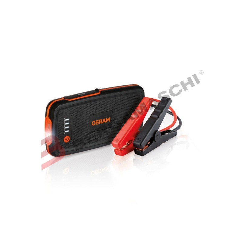 BOOSTER AVVIATORE EMERGENZA OSRAM 12V 500A OBSL200 PER AUTO MOTO SCOOTER