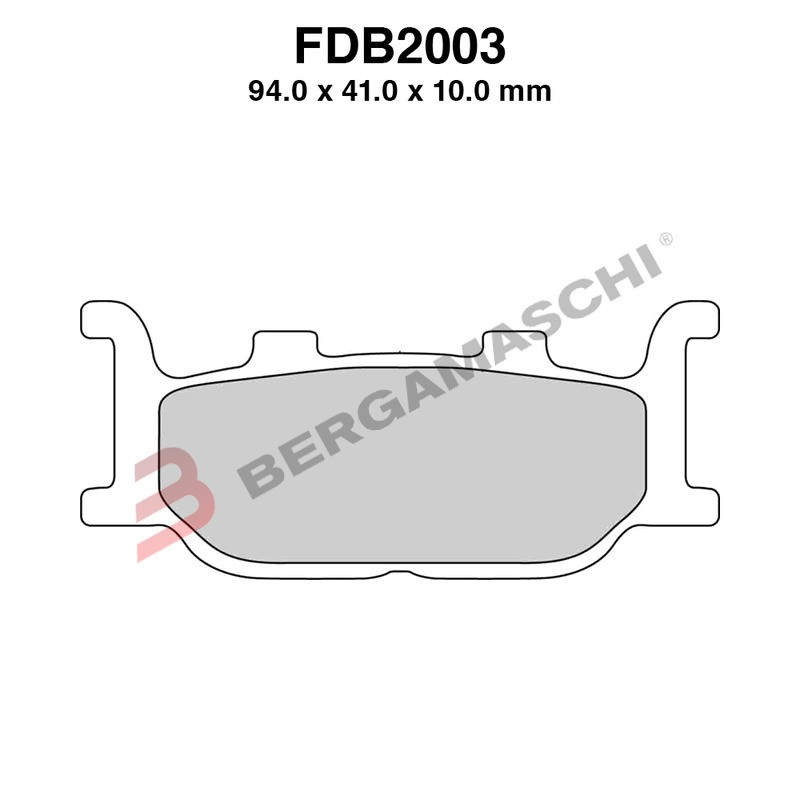 PASTIGLIE FRENO FERODO FDB2003SM MESCOLA SINTERIZZATA PER MOTO KTM SX 450/525