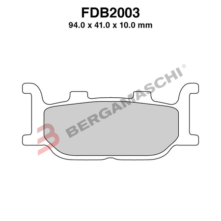 PASTIGLIE FRENO FERODO FDB2003SM MESCOLA SINTERIZZATA PER MOTO KTM SX 450/525