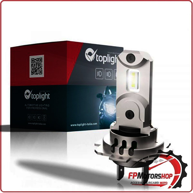 LAMPADA LAMPADINA LED H7 H18 SIMPLY OEFIT PRO PER FARO RICAMBIO MOTO SCOOTER