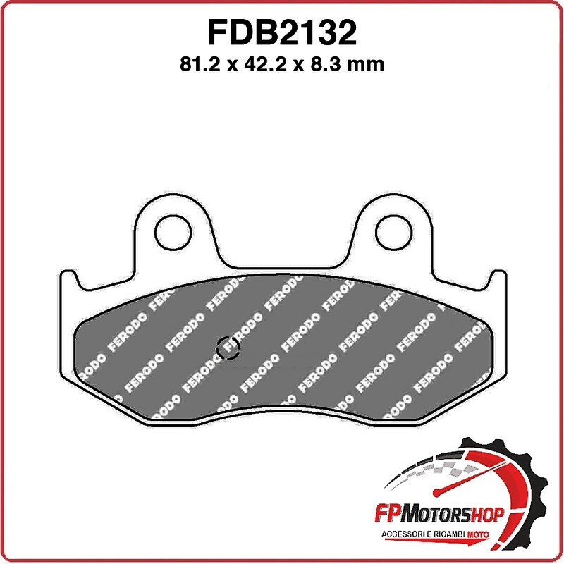 PASTIGLIE FRENO MOTO FERODO FDB2132EF 2002 SUZUKI