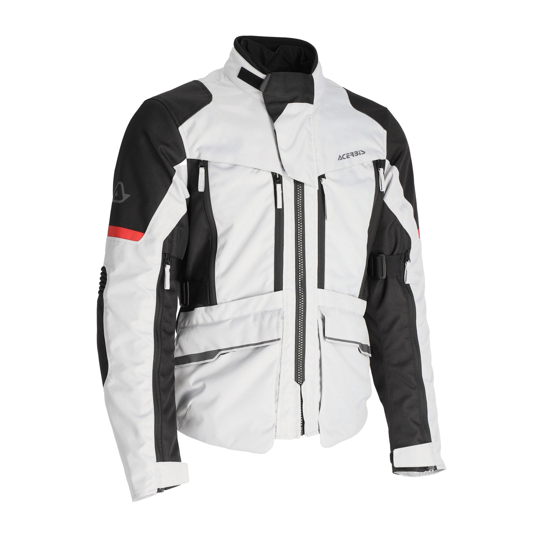 [0025406.409.295.062] COMPLETO ACERBIS X-ROVER GRIGIO/ROSSO TAGLIA: S