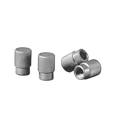 Sport-Cap, set 4 tappi coprivalvola - Alluminio