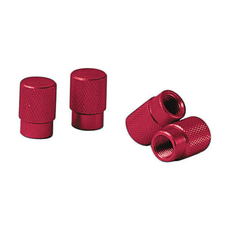Sport-Cap, set 4 tappi coprivalvola - Rosso