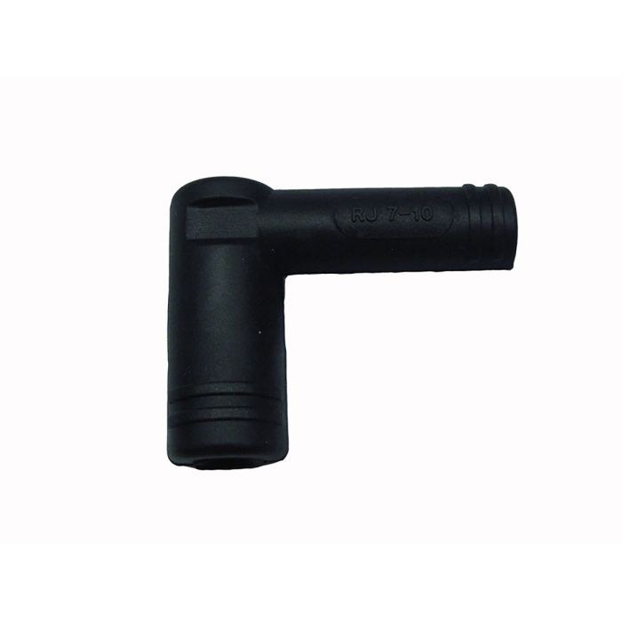 [E09207] ATTACCO CANDELA SCOOTER L SILICONE D.10mm ATTACCO FILETT