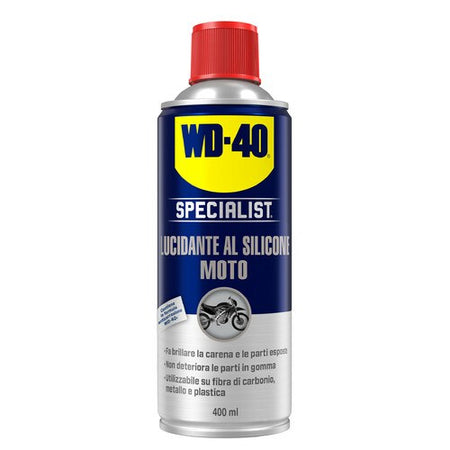 [WD39021] WD-40, Specialist - Lucidante al silicone per moto - 400 ml