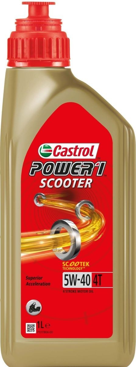 [CA15F54F] POWER 1 SCOOTER 4T 5W-40 1L H UJ