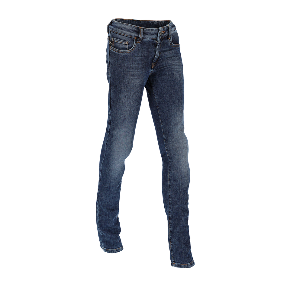 ACERBIS JEANS PANTALONI DONNA COTONE TAGLIA 31 BLU ABBIGLIAMENTO MOTO