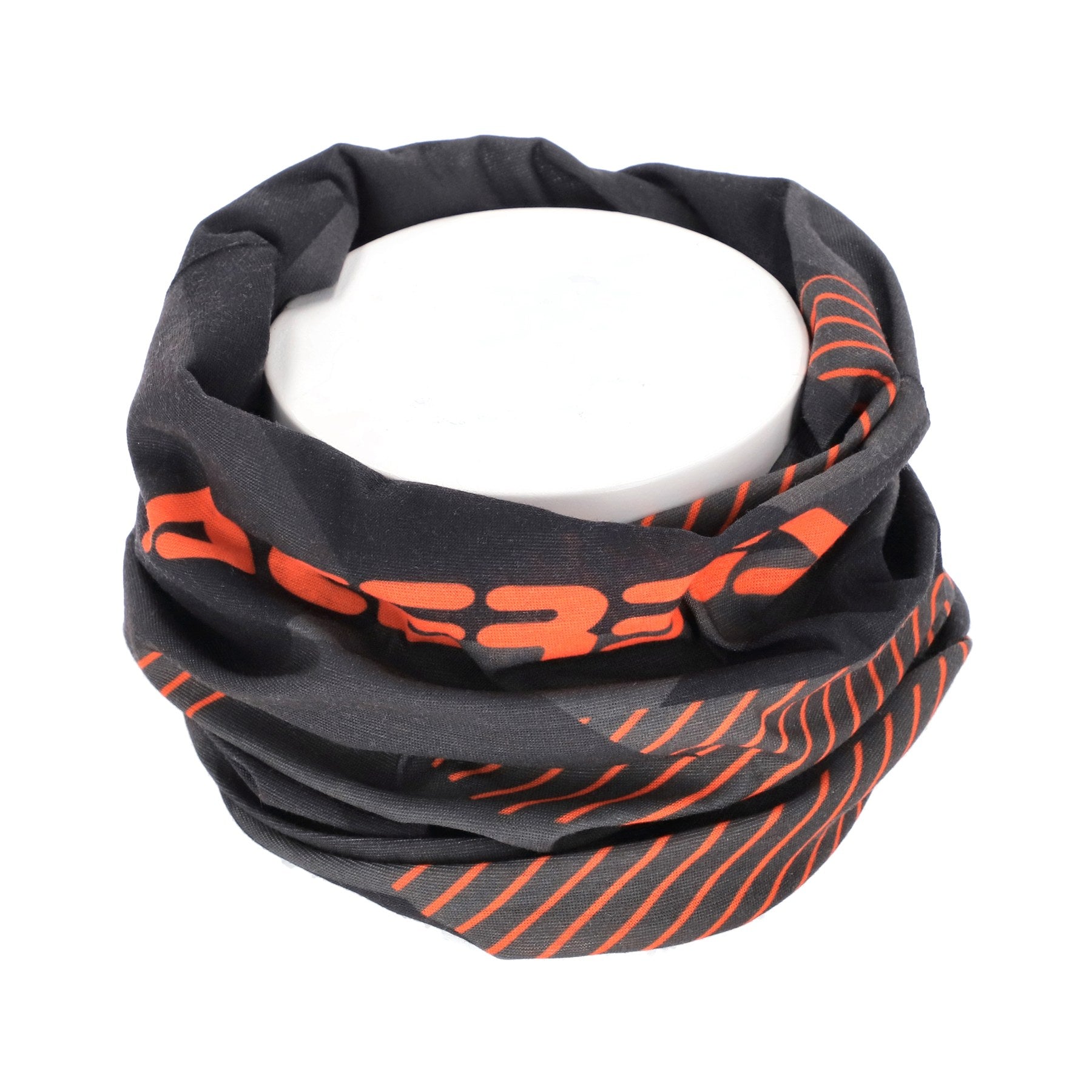 [0026343.207] NECKWARMER REG ARANCIO/GRIGIO