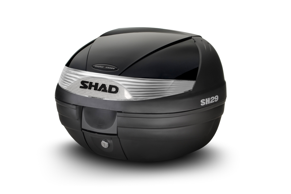 [SDC1018] COVER TOP CASE SH29 NERA METALLIZZATA SHAD D1B29E21