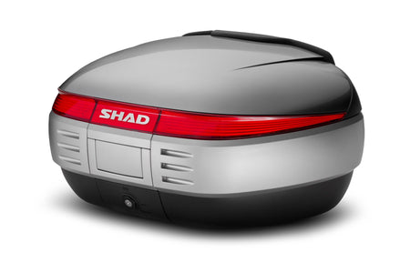 [D1B50E05] COVER BAULETTO SH50 GRIGIO ARGENTO METALLIZZATO SHAD