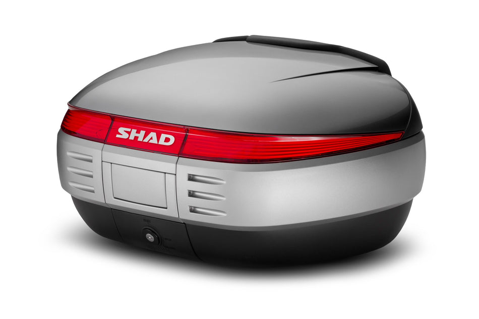 [D1B50E05] COVER BAULETTO SH50 GRIGIO ARGENTO METALLIZZATO SHAD