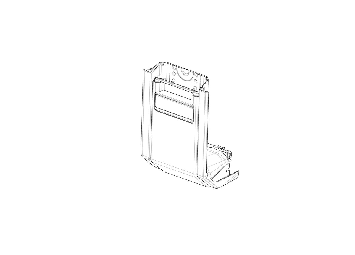 [D1TR37MIR] PARTE INFERIORE DELLA SERRATURA PER VALIGIA TR37