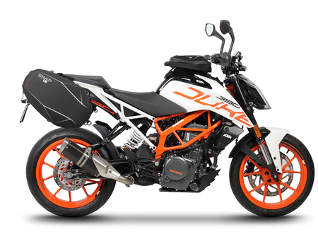 [SDA0495] ATTACCO BORSE LATERALI BAGAGLIO MOTO MORBIDE PER KTM DUKE 125/250/390 17-21 SHAD K0DK17SE