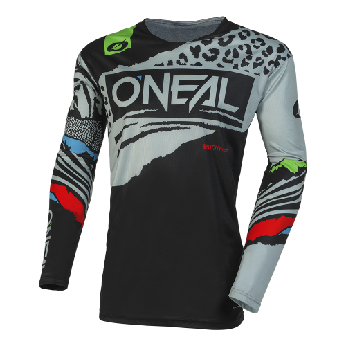 Maglia da ragazzo MAYHEM WILD nera/grigia XS