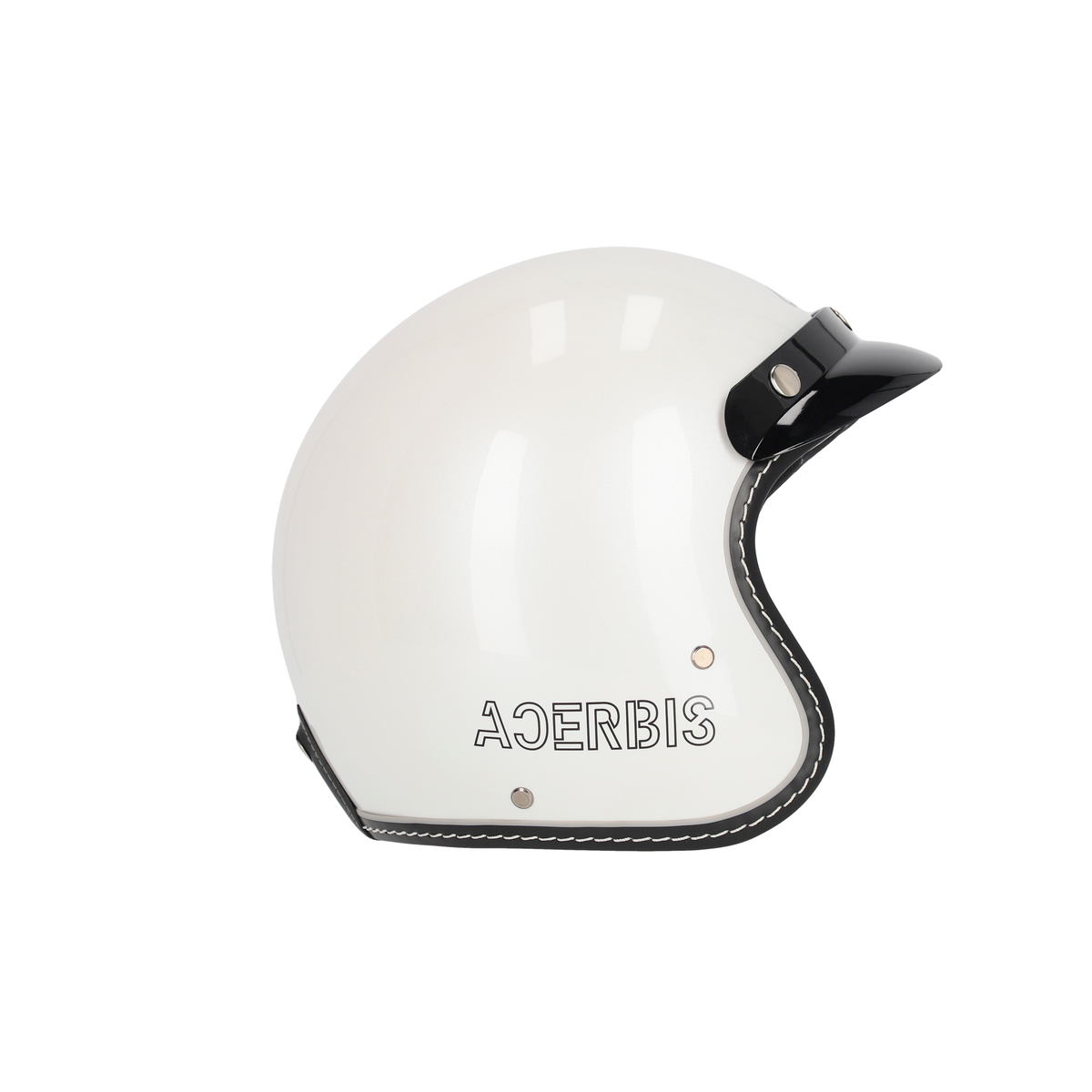ACERBIS SKODELA CASCO JET MOTO TAGLIA S BIANCO VINTAGE NUOVO SCOOTER MOTO