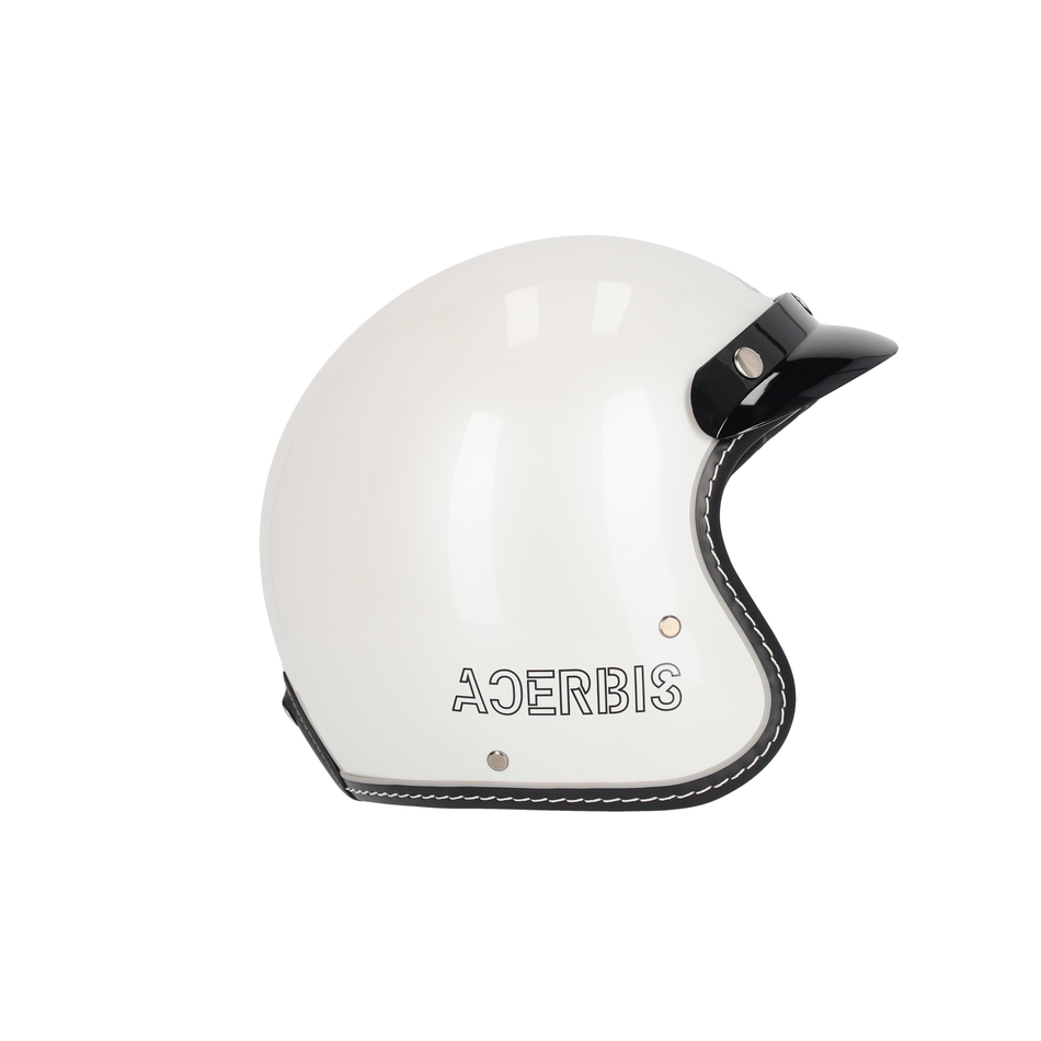 ACERBIS SKODELA CASCO JET MOTO TAGLIA S BIANCO VINTAGE NUOVO SCOOTER MOTO