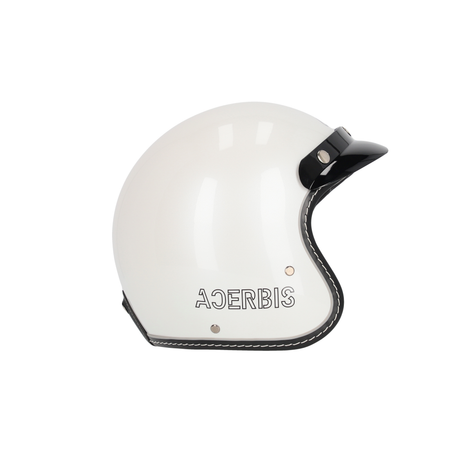 ACERBIS SKODELA CASCO JET MOTO TAGLIA XL BIANCO VINTAGE NUOVO SCOOTER MOTO