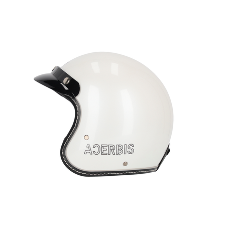 ACERBIS SKODELA CASCO JET MOTO TAGLIA XS BIANCO VINTAGE NUOVO SCOOTER MOTO