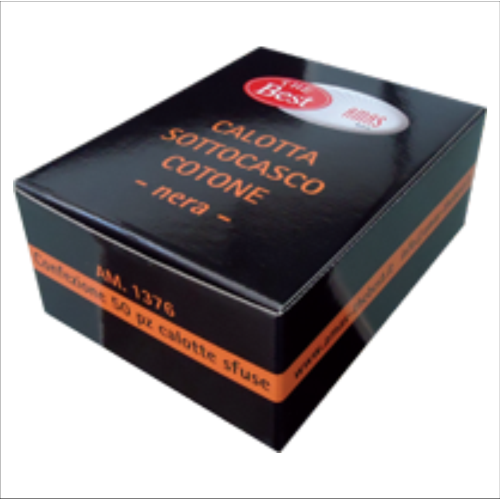 Conf. da 50 pz calotta sottocasco cotone